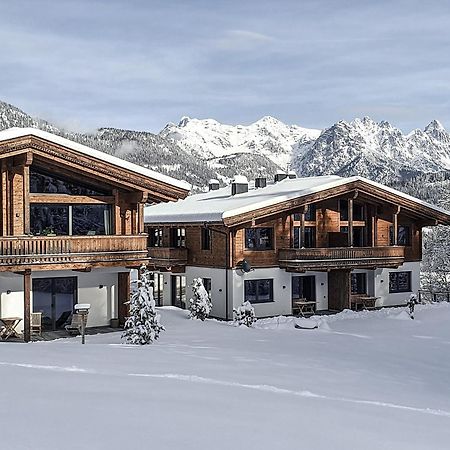 Zeitfrei Chalet Apartments Fieberbrunn Exteriör bild
