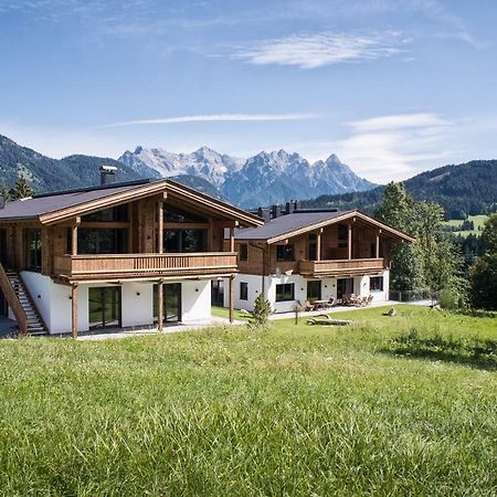Zeitfrei Chalet Apartments Fieberbrunn Exteriör bild