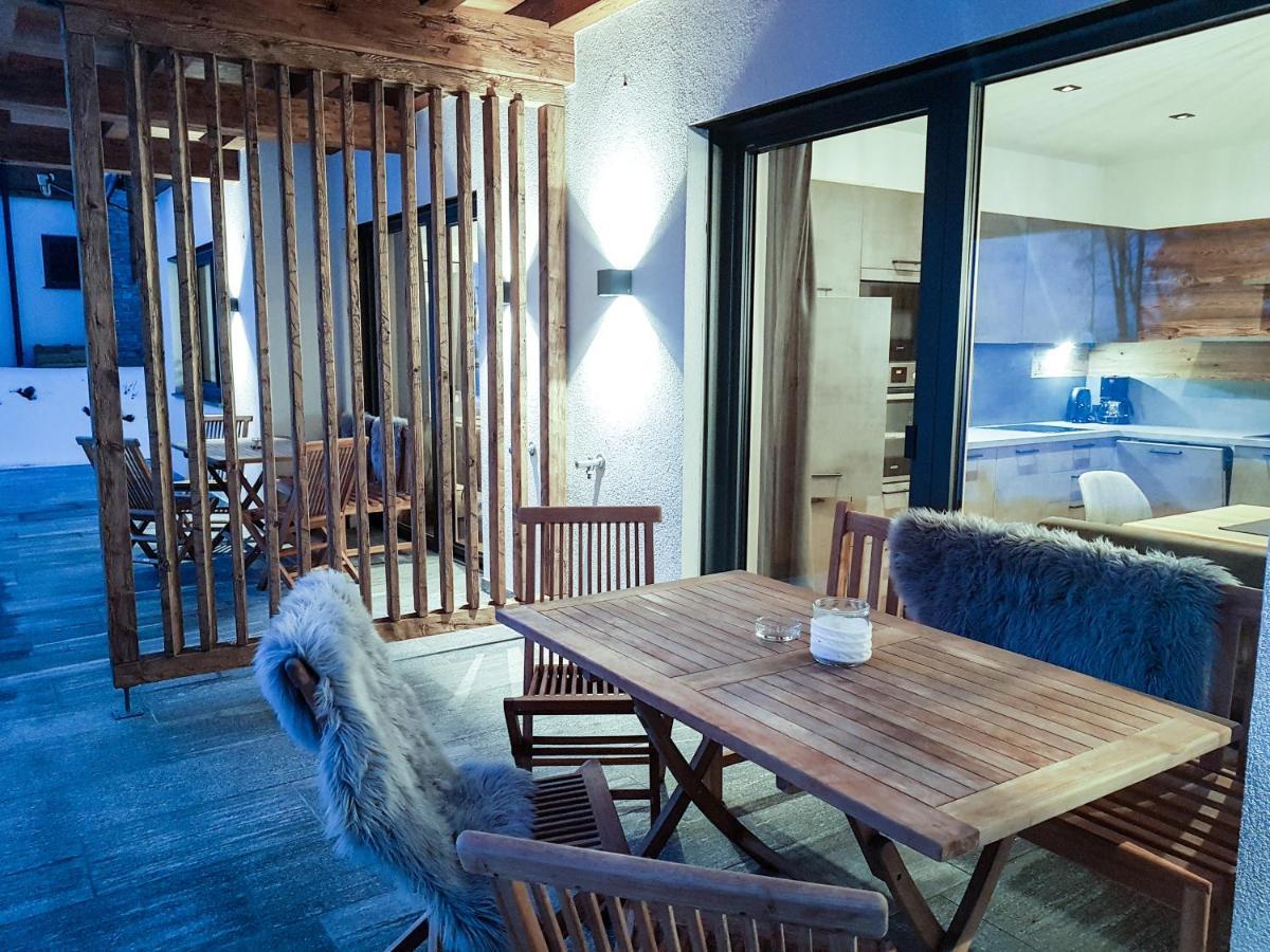 Zeitfrei Chalet Apartments Fieberbrunn Exteriör bild