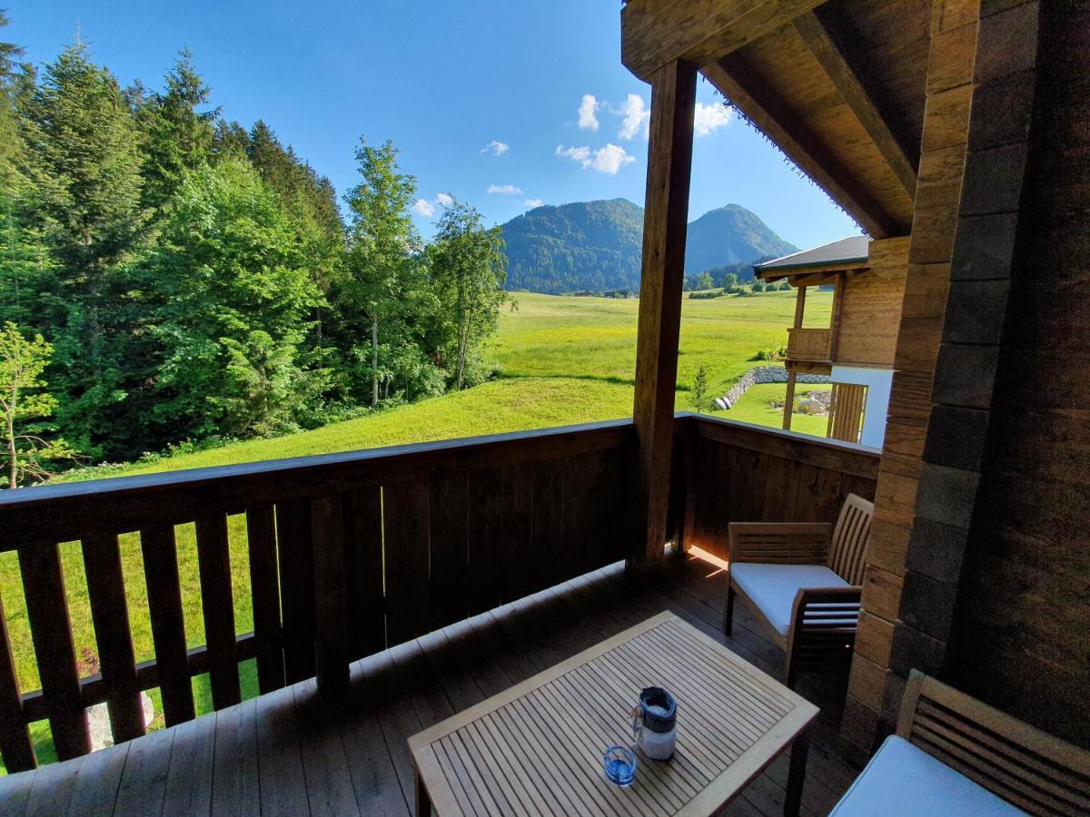 Zeitfrei Chalet Apartments Fieberbrunn Exteriör bild