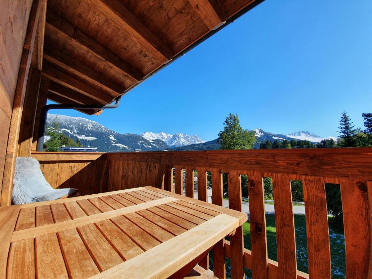 Zeitfrei Chalet Apartments Fieberbrunn Exteriör bild