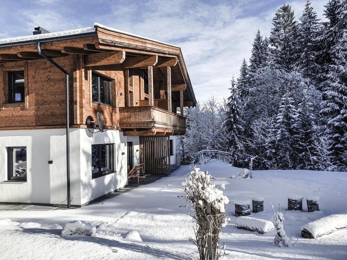 Zeitfrei Chalet Apartments Fieberbrunn Exteriör bild